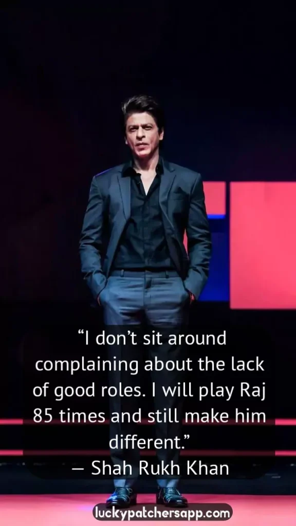 Top 15 Best Motivational Quotes By Shahrukh Khan 2024